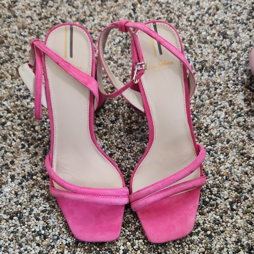 Sam Edelman Pink Kia Sandals with Thin Straps, Size 8.5